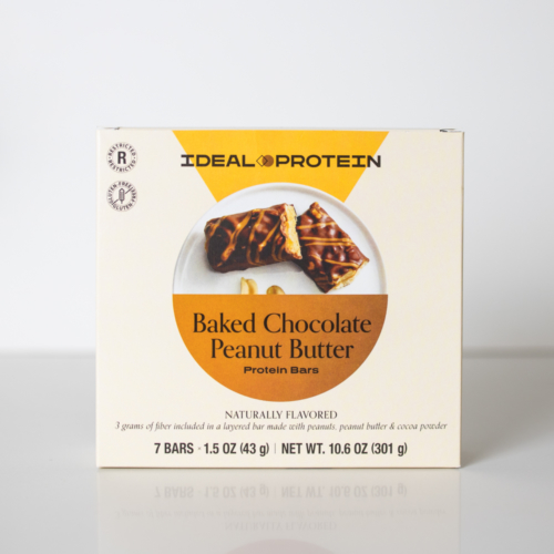ideal protein baked chocolate peanut bars