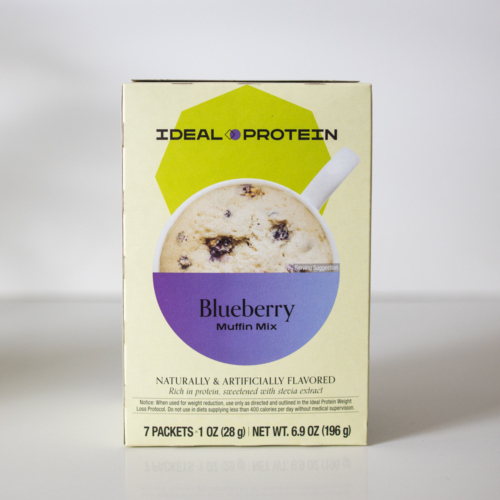 ideal protein blueberry muffin